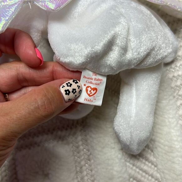 BEANIE BABY - Halo Bear - Picture 3 of 6